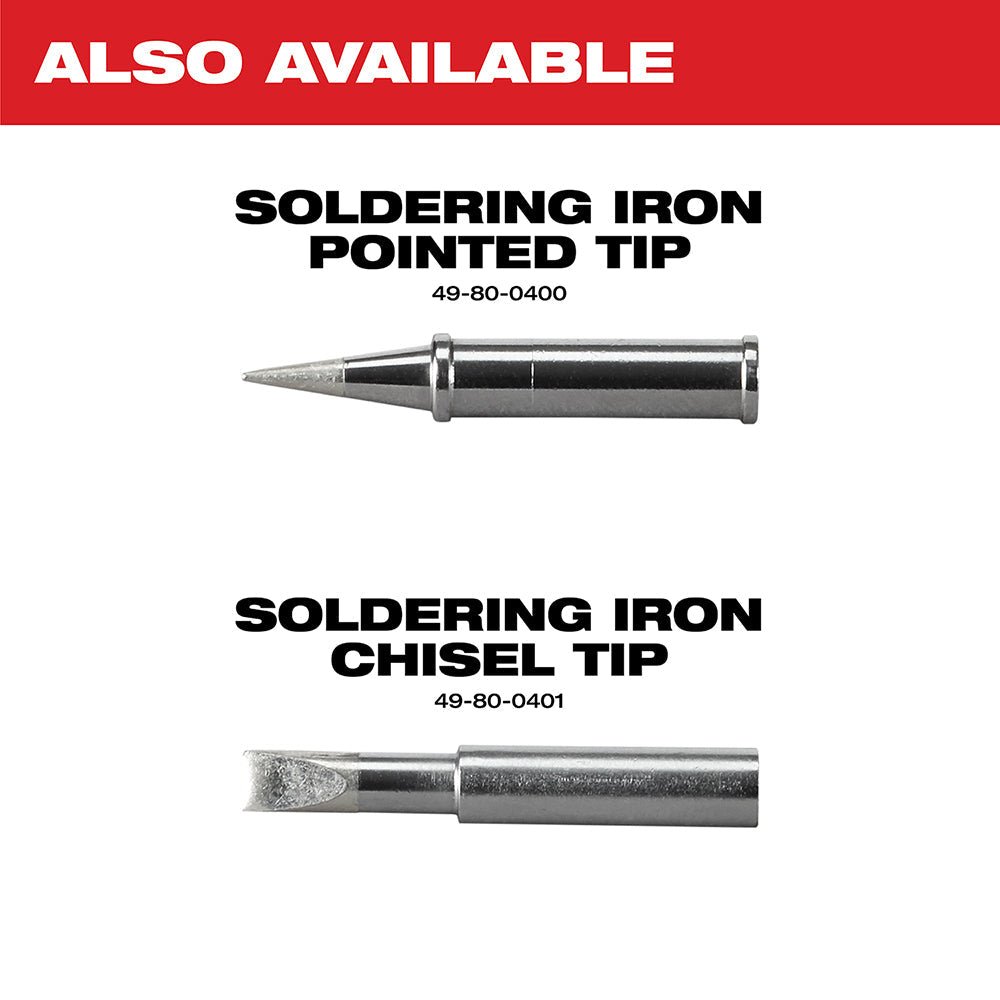 Milwaukee 2488 - 20 M12™ Soldering Iron - Fire Protection Parts