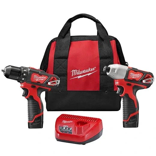 Milwaukee 2494 - 22 M12 Drill/Impact Combo Kit - Fire Protection Parts