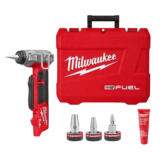 Milwaukee 2532 - 20 M12 FUEL™ ProPEX® Expander w/ 1/2" - 1" RAPID SEAL™ ProPEX® Expander Heads - Fire Protection Parts