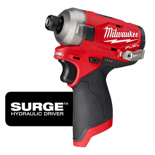 Milwaukee 2551 - 22 M12 FUEL™ SURGE™ 1/4" Hex Hydraulic Driver Kit - Fire Protection Parts