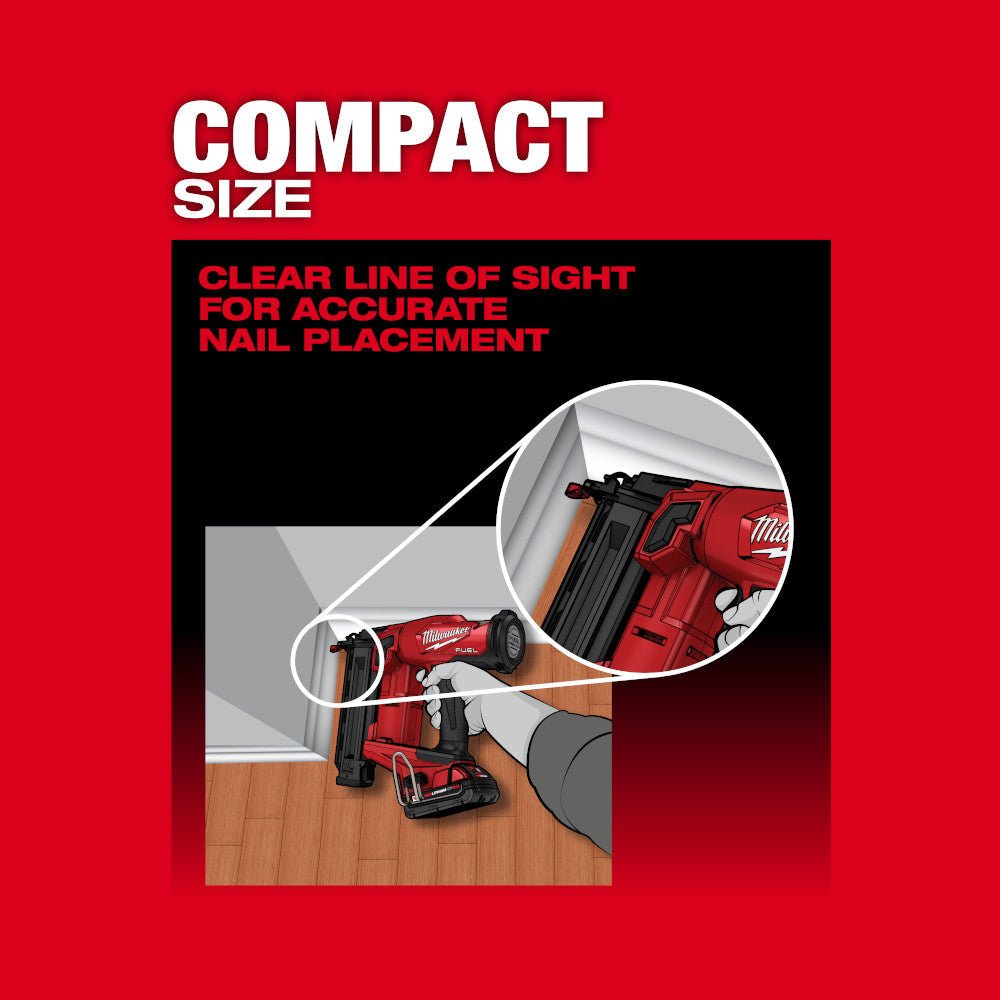 Milwaukee 2746 - 20 M18 FUEL™ 18 Gauge Brad Nailer - Fire Protection Parts