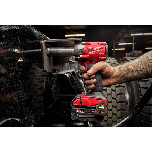 Milwaukee 2854 - 20 M18 FUEL 3/8" Compact Impact Wrench w/ Friction Ring (Tool Only) - Fire Protection Parts