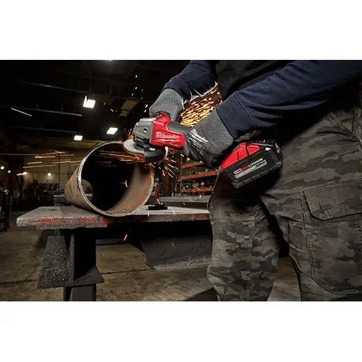 Milwaukee 2880 - 20 M18 FUEL™ 4 - 1/2" / 5" Braking Grinder Paddle Switch, No - Lock (Tool Only) - Fire Protection Parts