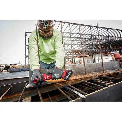 Milwaukee 2882 - 20 M18 FUEL™ 4 - 1/2" / 5" Braking Grinder w/ ONE - KEY™ Paddle Switch, No Lock (Tool Only) - Fire Protection Parts