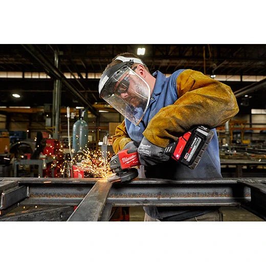 Milwaukee 2882 - 20 M18 FUEL™ 4 - 1/2" / 5" Braking Grinder w/ ONE - KEY™ Paddle Switch, No Lock (Tool Only) - Fire Protection Parts