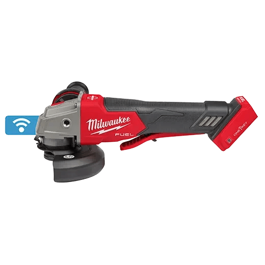Milwaukee 2882 - 20 M18 FUEL™ 4 - 1/2" / 5" Braking Grinder w/ ONE - KEY™ Paddle Switch, No Lock (Tool Only) - Fire Protection Parts