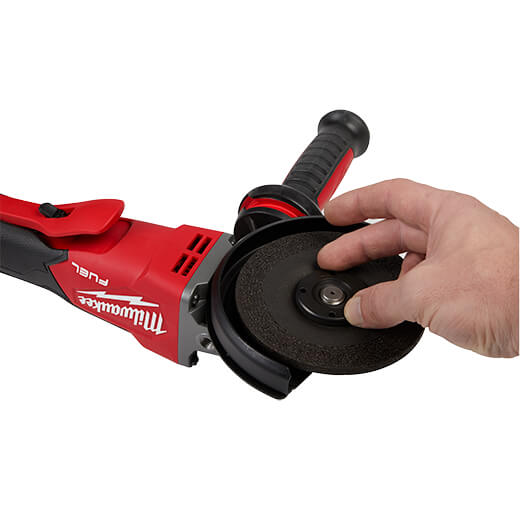 Milwaukee 2886 - 20 M18 FUEL™ 5" Flathead Braking Grinder, Paddle Switch No - Lock (Tool Only) - Fire Protection Parts