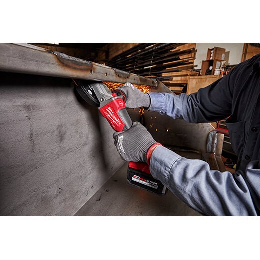 Milwaukee 2886 - 20 M18 FUEL™ 5" Flathead Braking Grinder, Paddle Switch No - Lock (Tool Only) - Fire Protection Parts