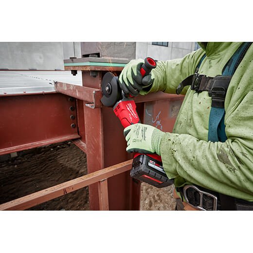 Milwaukee 2886 - 20 M18 FUEL™ 5" Flathead Braking Grinder, Paddle Switch No - Lock (Tool Only) - Fire Protection Parts