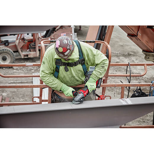 Milwaukee 2886 - 20 M18 FUEL™ 5" Flathead Braking Grinder, Paddle Switch No - Lock (Tool Only) - Fire Protection Parts