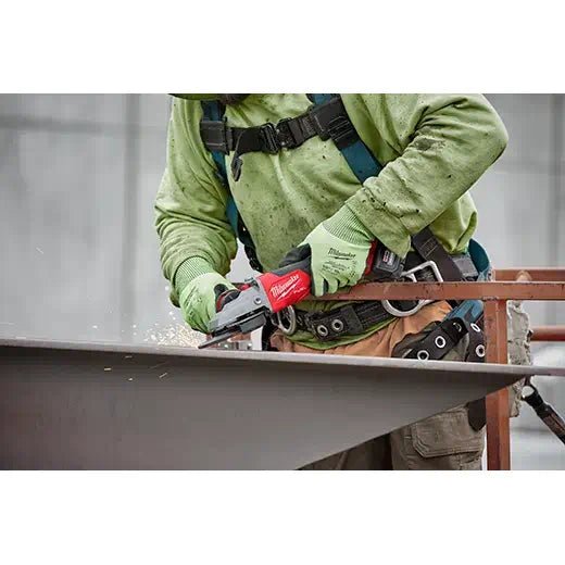 Milwaukee 2886 - 20 M18 FUEL™ 5" Flathead Braking Grinder, Paddle Switch No - Lock (Tool Only) - Fire Protection Parts