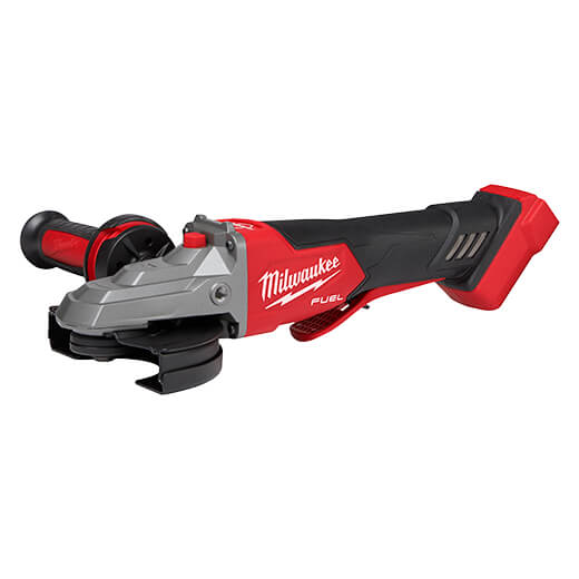 Milwaukee 2886 - 20 M18 FUEL™ 5" Flathead Braking Grinder, Paddle Switch No - Lock (Tool Only) - Fire Protection Parts