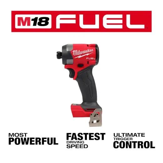 Milwaukee 2953 - 20 M18 FUEL™ 1/4" Hex Impact Driver (Tool Only) - Fire Protection Parts