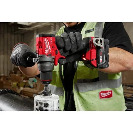 Milwaukee 3697 - 22 M18 FUEL™ 2 - Tool Combo Kit - Hammer Drill and Impact Driver With 2 Batteries and Charger - Fire Protection Parts