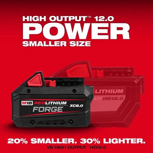 Milwaukee 48 - 11 - 1881 M18™ REDLITHIUM™ FORGE™ XC8.0 Battery Pack - Fire Protection Parts