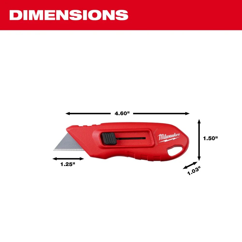 Milwaukee 48 - 22 - 1516 Compact Side Slide Utility Knife - Fire Protection Parts