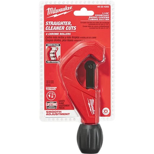 Milwaukee 48 - 22 - 4252 1 - 1/2" Constant Swing Copper Tubing Cutter - Fire Protection Parts