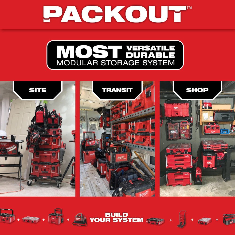 Milwaukee 48 - 22 - 8424 PACKOUT™ Tool Box - Fire Protection Parts