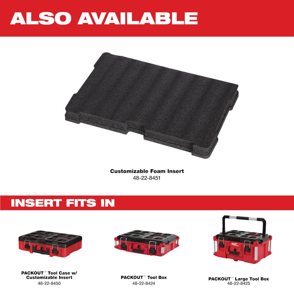 Milwaukee 48 - 22 - 8424 PACKOUT™ Tool Box - Fire Protection Parts