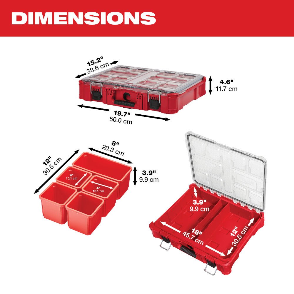 Milwaukee 48 - 22 - 8430 PACKOUT™ Organizer - Fire Protection Parts