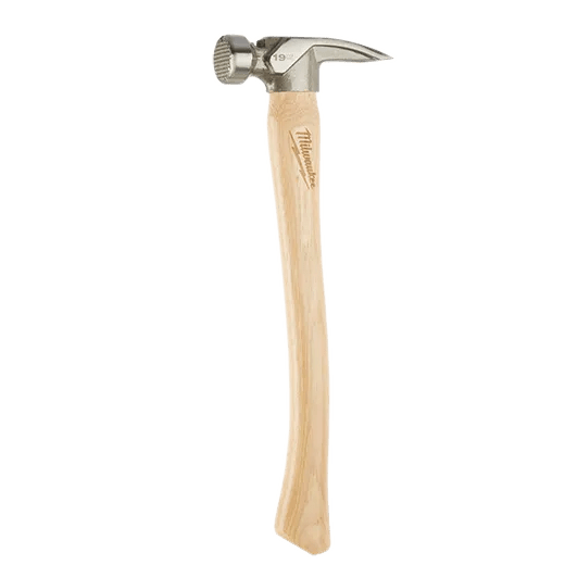 Milwaukee 48 - 22 - 9419 19oz Milled Face Hickory Handle Framing Hammer - Fire Protection Parts