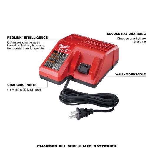 Milwaukee 48 - 59 - 1850 M18™ REDLITHIUM™ XC5.0 Starter Kit - Fire Protection Parts