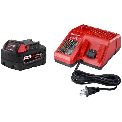 Milwaukee 48 - 59 - 1850 M18™ REDLITHIUM™ XC5.0 Starter Kit - Fire Protection Parts