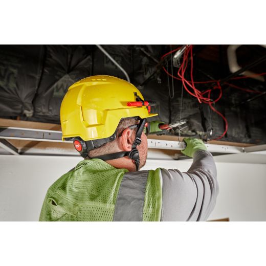 Milwaukee Front Brim Safety Helmet Class C, Vented (USA) - Fire Protection Parts