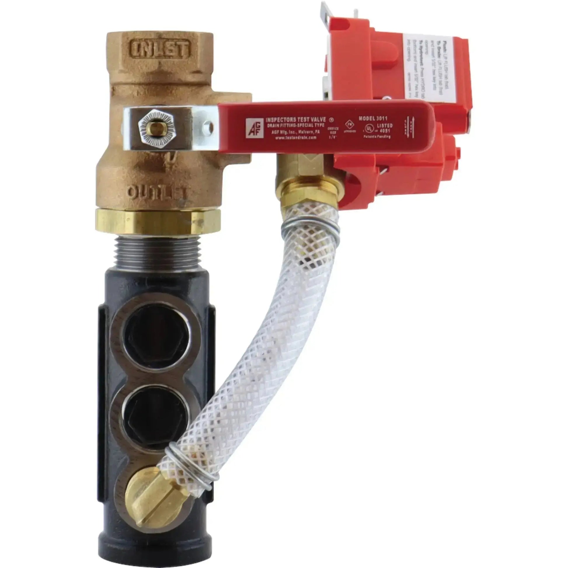 Model 3011A Inspector Test Valve With Sight Glass by AGF Manufacturing