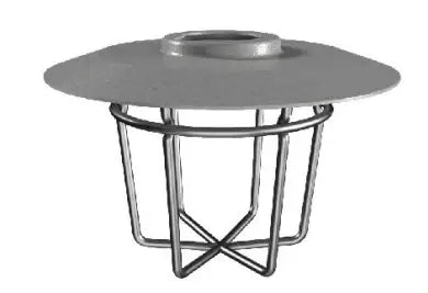 Model C-1 Pendent Water Shield Guard Assembly by Viking