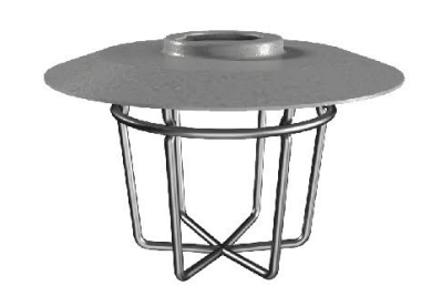 MODEL C - 1 PENDENT WATER SHIELD GUARD ASSY - Fire Protection Parts