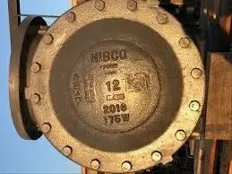 NIBCO Flanged Check Valve F908W for Fire System Safety by Reliable Sprinkler