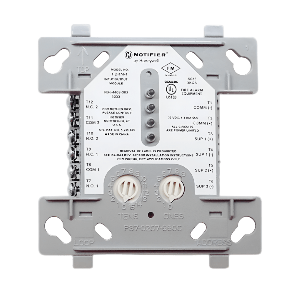 Notifier FDRM - 1 Dual Relay Monitor Module - Fire Protection Parts