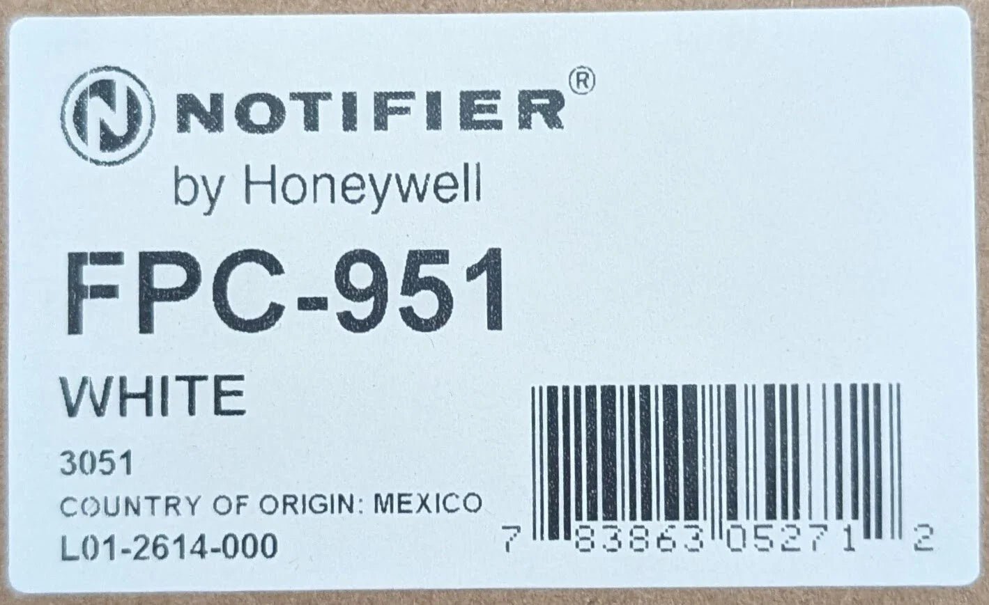 Notifier FPC - 951 Addressable Multi - Criteria Photo and Carbon Monoxide Detector - Fire Protection Parts