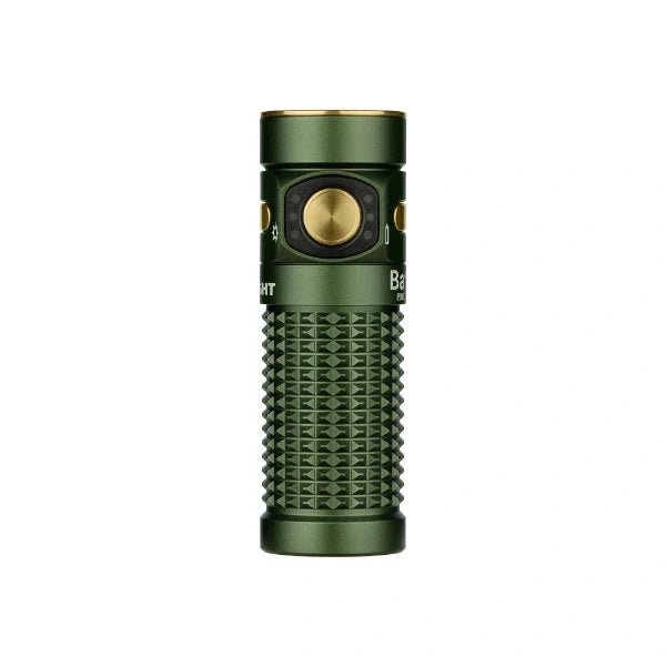 OLIGHT BATON4KITODG Baton 4 Powerful EDC Flashlight 1300 Lumens - OD Green - Premium (With Charging Case) - Fire Protection Parts
