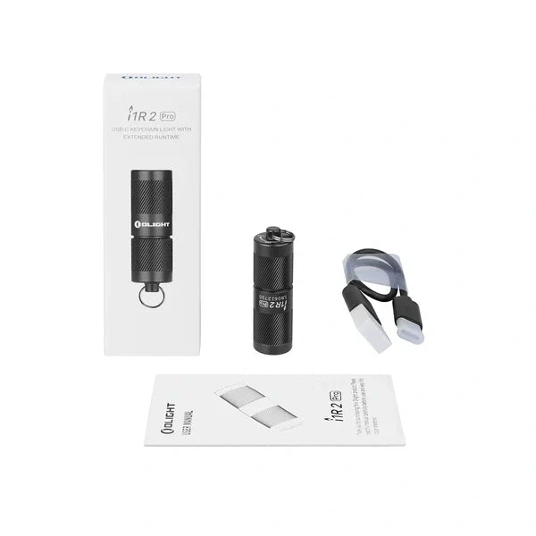 OLIGHT I1R2PROBK i1R 2 Pro Keychain Flashlight - Black - Fire Protection Parts