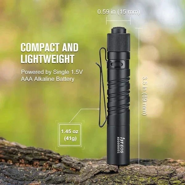 OLIGHT I3TDT1 i3T EOS Small Flashlight - Desert Tan - Fire Protection Parts