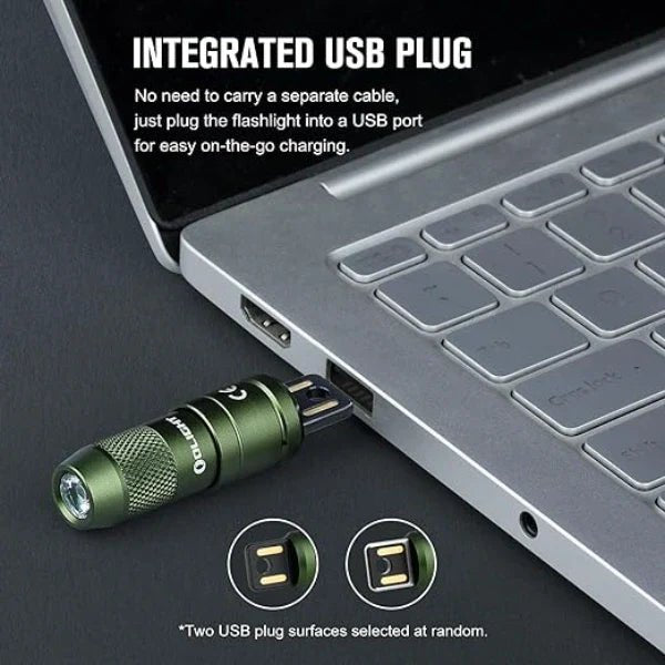 OLIGHT IMINI2ODG imini 2 Rechargeable Mini Flashlight - OD Green - Fire Protection Parts