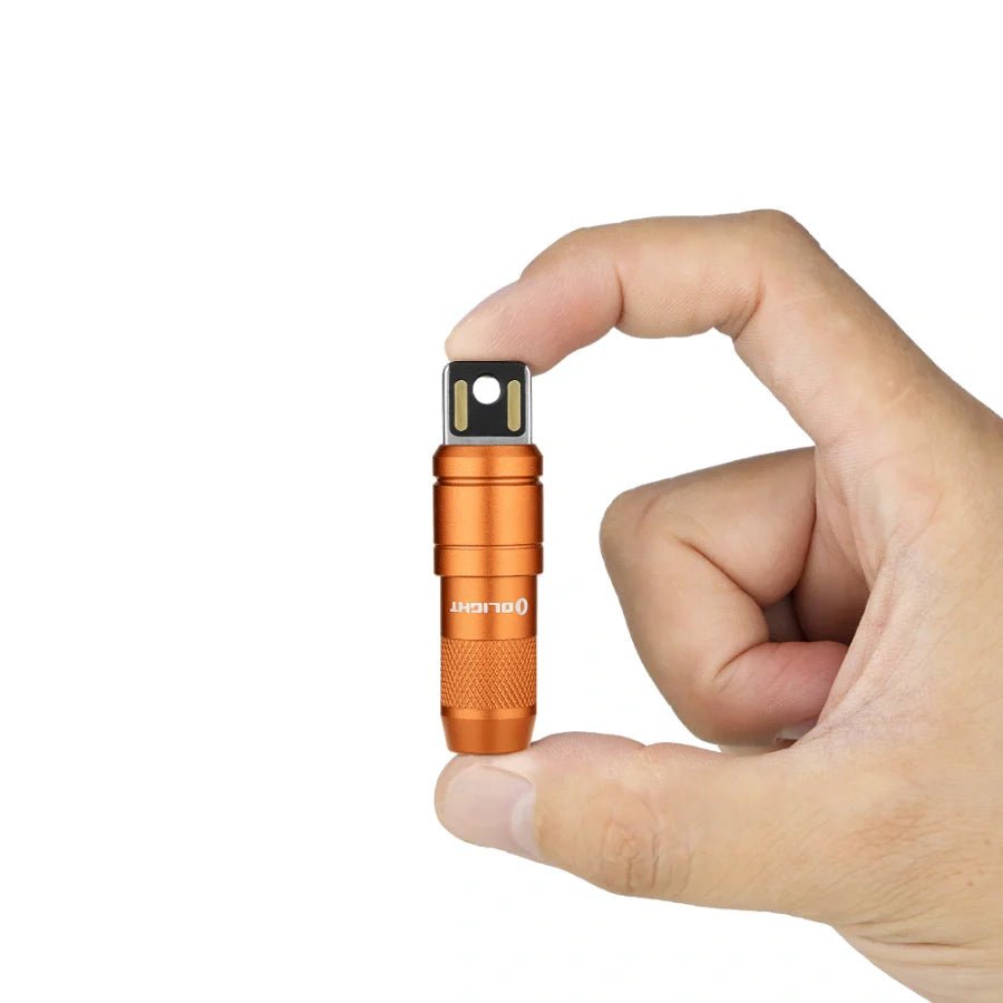 OLIGHT IMINI2OG imini 2 Rechargeable Mini Flashlight - Orange - Fire Protection Parts