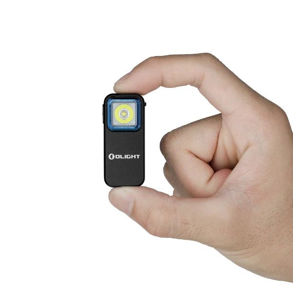 OLIGHT OCLIPBK Oclip Clip Light with White and Red Light - Black - Fire Protection Parts