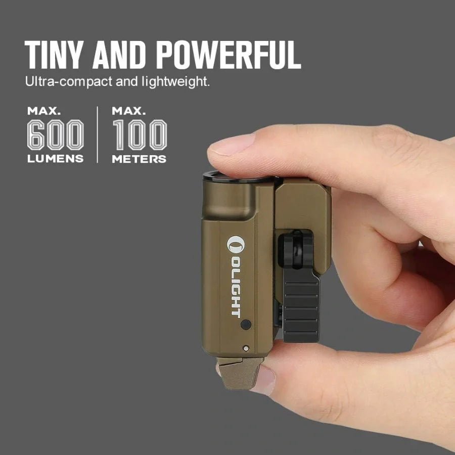OLIGHT PLMINI2DT PL - MINI 2 Valkyrie Tactical Light - Desert Tan - Fire Protection Parts
