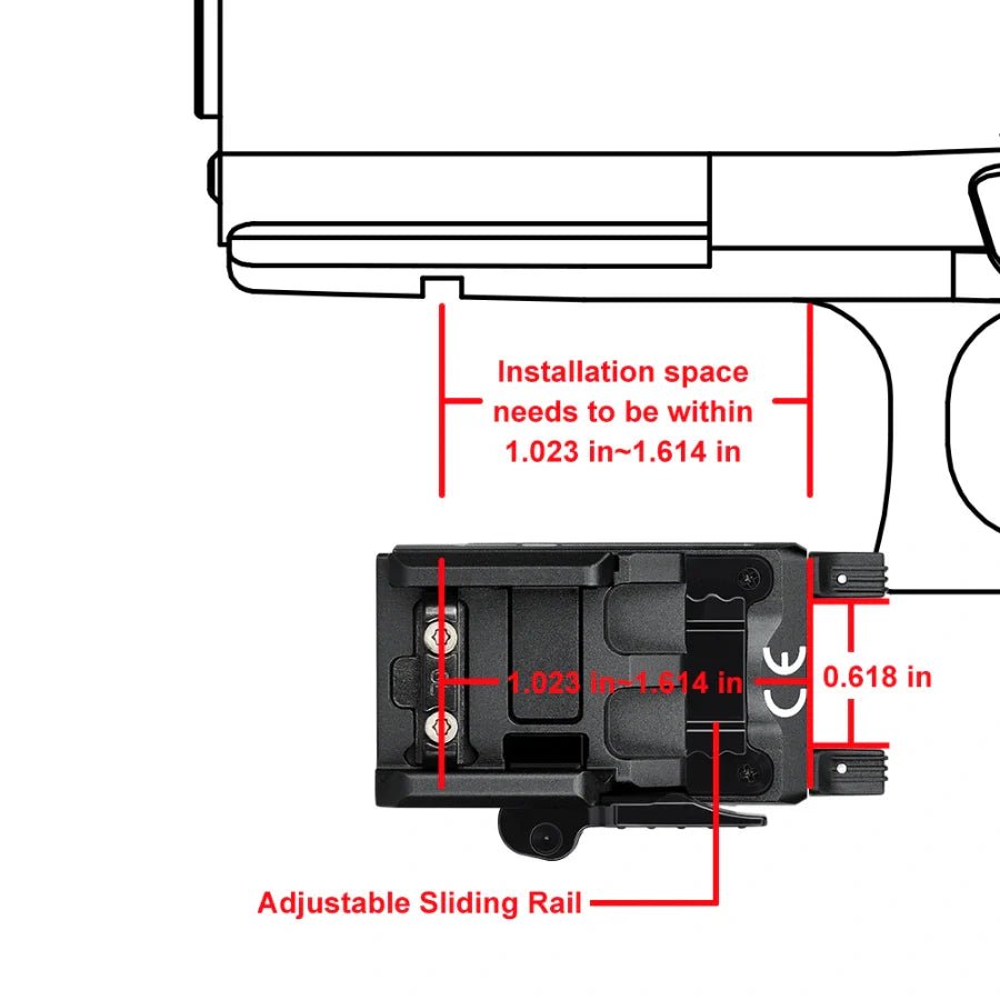 OLIGHT PLMINI2DT PL - MINI 2 Valkyrie Tactical Light - Desert Tan - Fire Protection Parts