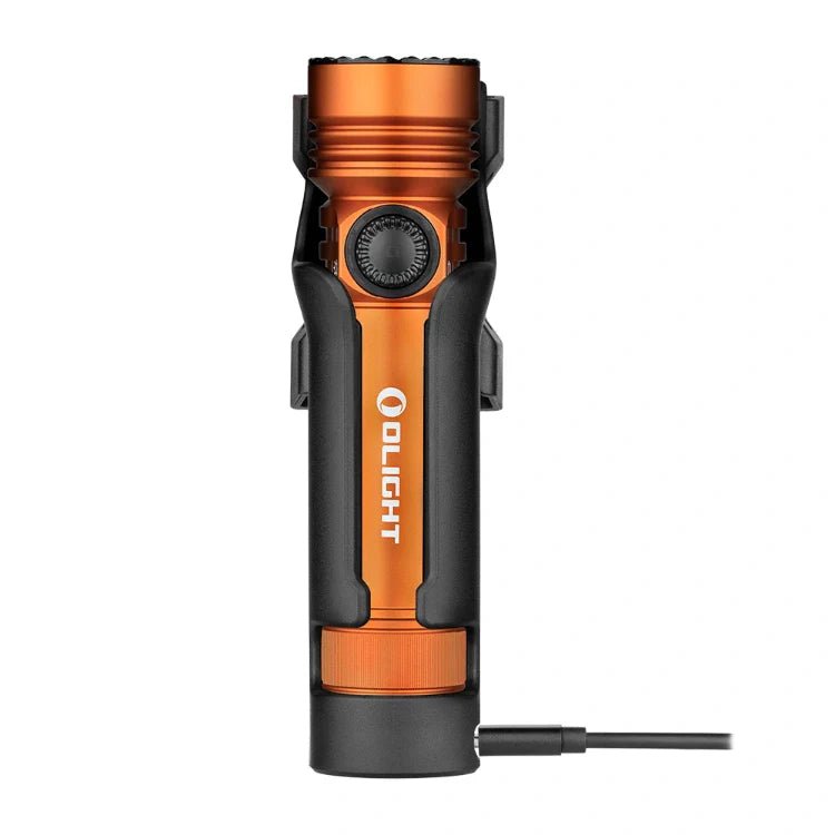 OLIGHT SEEKER4PROOG Seeker 4 Pro High Power Flashlight - Orange CW(5700~7000K) - Fire Protection Parts