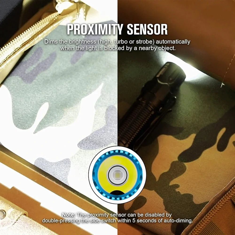 OLIGHT WARRIOR3SBK Warrior 3S High Beam Tactical Flashlight - Black - Fire Protection Parts