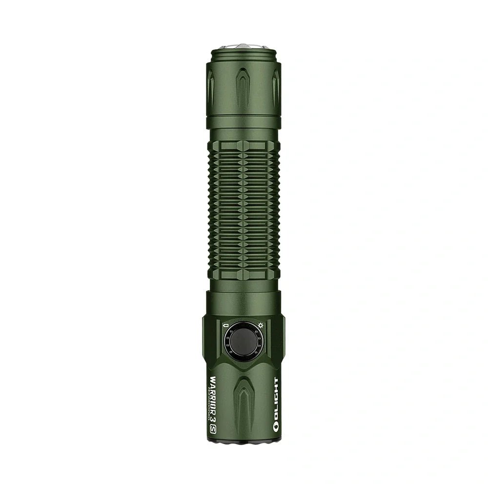 OLIGHT WARRIOR3SODG Warrior 3S High Beam Tactical Flashlight - OD Green - Fire Protection Parts
