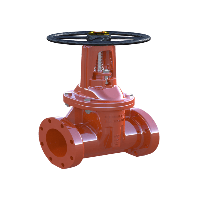 OSY Gate Valve 250 LB Flange UL FM High Pressure 350 PSI - Fire Protection Parts