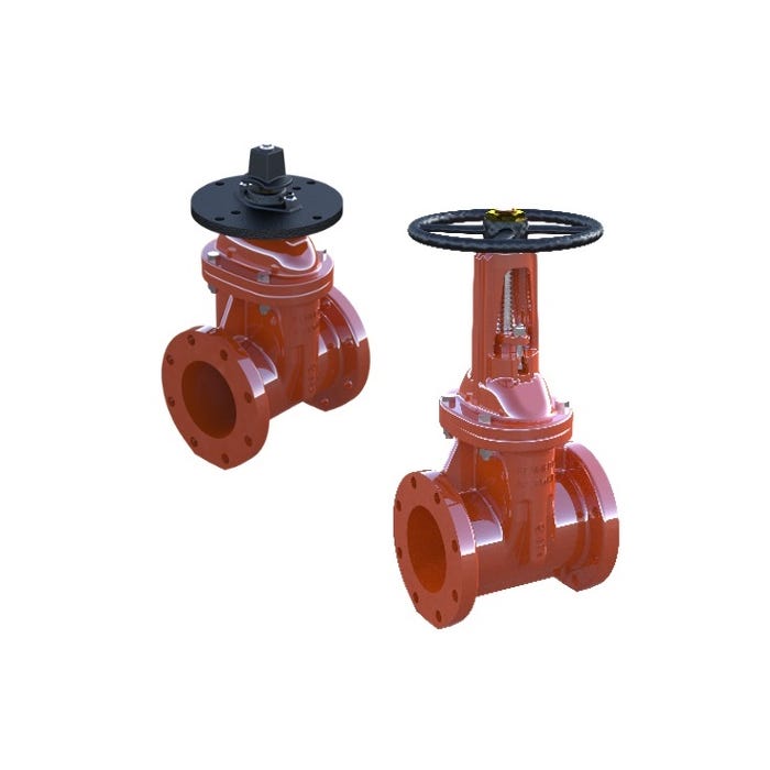 OS&Y GATE VALVE FLG 350PSI - Fire Protection Parts