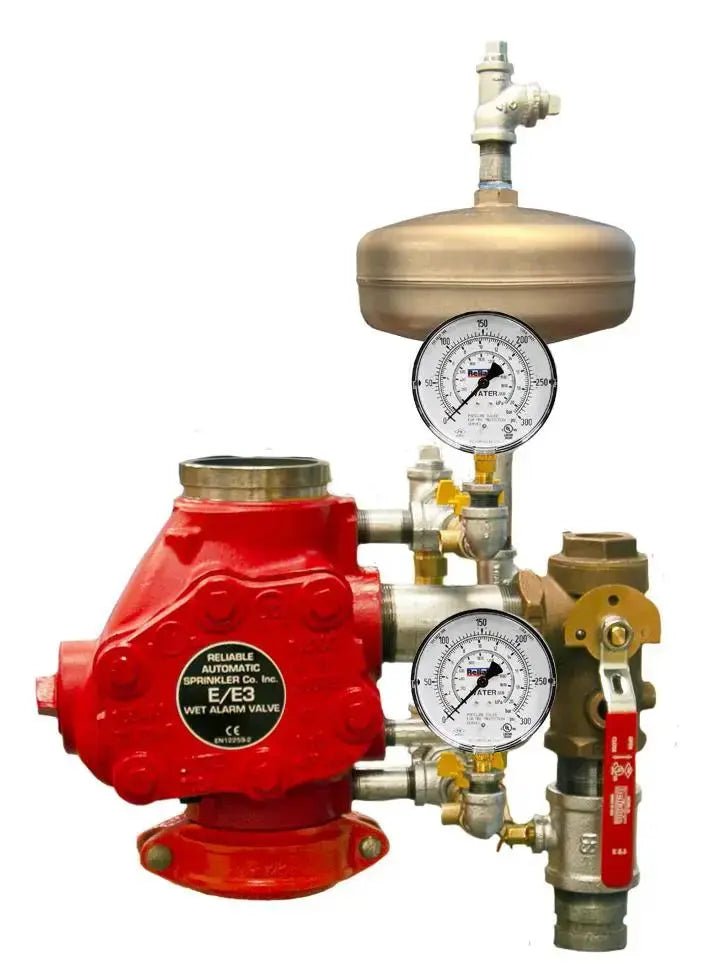 Reliable Alarm Valve Flanged Grooved Model E (3AGE3HR) by Reliable Sprinkler