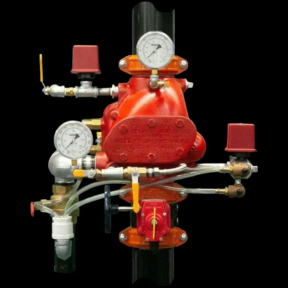Reliable FX Fire Valve Fully Assembled Grooved Trim by Reliable Sprinkler
