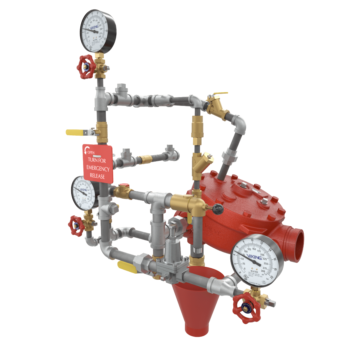 PILOT REGULATING TRIM (2024) MODEL J FLOW CONTROL VALVE - Fire Protection Parts